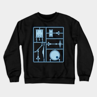 DIY Drum Kit Crewneck Sweatshirt